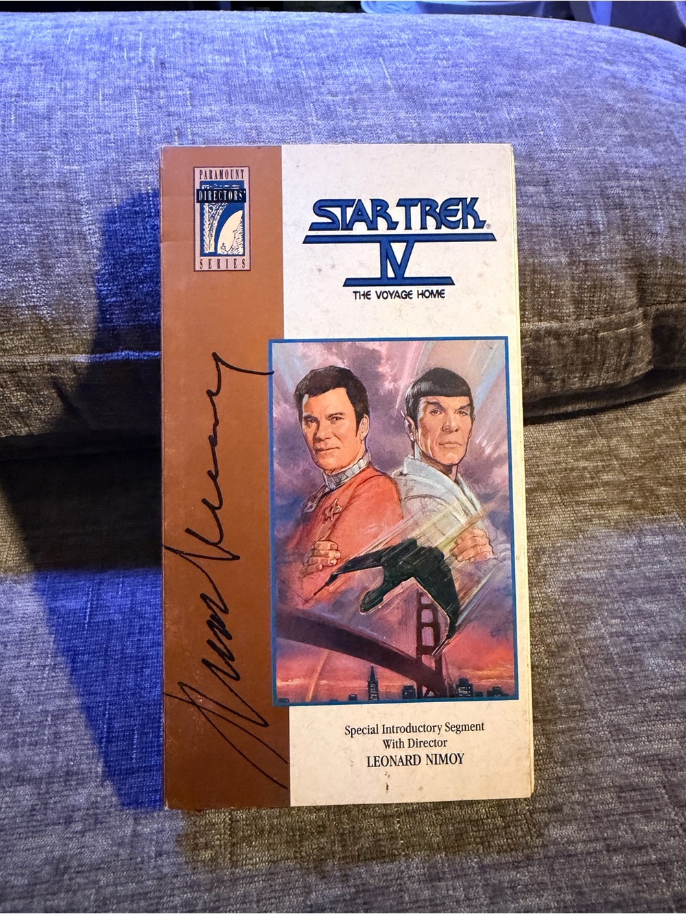 Vintage Star Trek IV: The Voyage Home VHS Paramount Directors’ Series